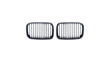 Grill sportowy pojedyncze żeberka Gloss Black BMW 3 E36 Compact przed liftem 1991-1996