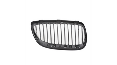 Grill sportowy pojedyncze żeberka Gloss Black BMW 3 E92 E93 przed liftem 2005-2010
