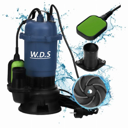 Pompa do wody 2850W 2" 30000l/h +PŁYWAK WDS2422