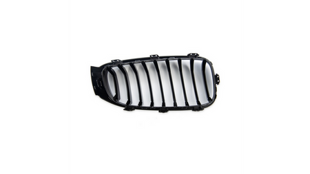 Grill sportowy pojedyncze żeberka Gloss Black  BMW 3 (F34) Gran Turismo 2013-2020