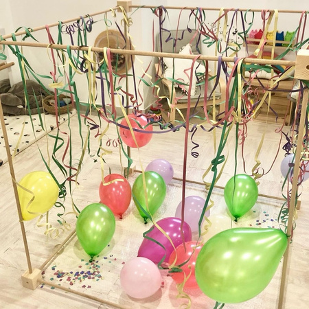 Drewniane klocki konstrukcyjne Trigonos Cubic - 20 el.