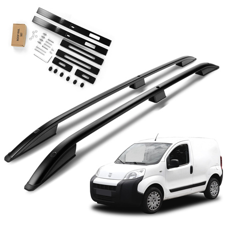 Relingi dachowe Fiat Fiorino III 225  2008-2018 Czarny