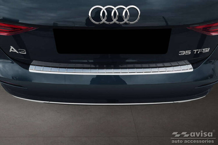Nakładka na zderzak tylny do AUDI A3 4 SPORTBACK (Stal)