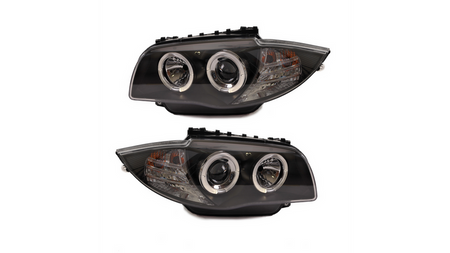 Zestaw Lamp Halogenowych Black BMW 1 E81 E82 E87 E88 2004-2011