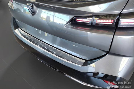 Nakładka na zderzak tylny do Peugeot 308 III SW (Kombi) (Stal)