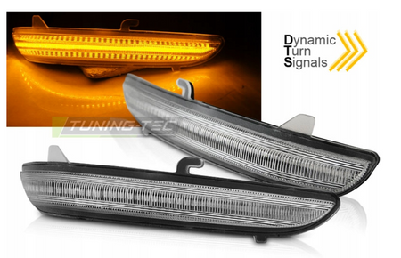 DYNAMICZNE MIGACZE LUSTEREK PEUGEOT 208 CITROEN C3