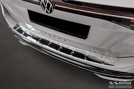 Nakładka na zderzak tylny Volkswagen Passat B9 Kombi (Lustro)