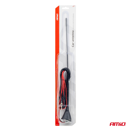 Antena samochodowa 40 cm ze wzmacniaczem ANT08 AMIO-01511