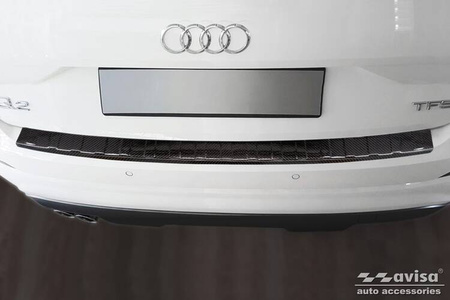 Nakładka na zderzak tylny do AUDI Q2 (Carbon Fiber)
