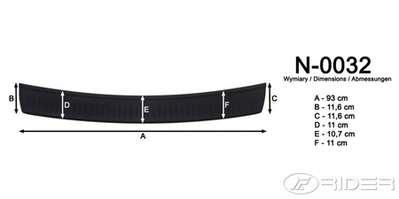 Toyota Auris TS nakładka na zderzak