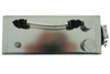 Oil catch tank 0.5L 9mm / 14 mm TurboWorks Silver