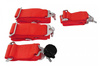 Pasy sportowe 4p 3" Red - Quick