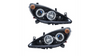 Zestaw Lamp Halogenowych Projector Black PEUGEOT 307 CC SW 2001-obecnie