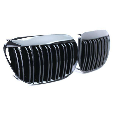 GRILL NERKI BMW E63 04-10 M- STYLE GLOSSY BLACK