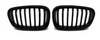 Grill przedni nerki mat black do Bmw F20 F21 11-14