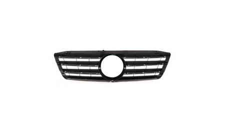 Grill sportowy Gloss Black & Chrome MERCEDES C-Class W203 S203 2000-2007