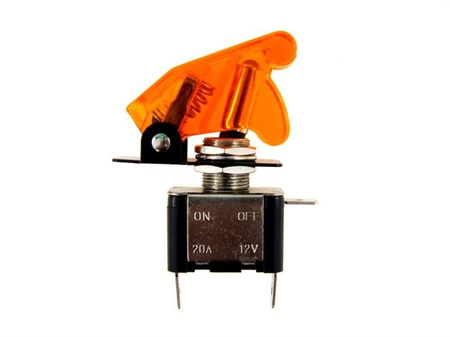 Przełącznik "Top Gun" 12V, max 20A, pomarańczowy