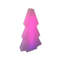 Choinka podświetlana świąteczna LED RGB 110 cm z pilotem – stylowa dekoracja na Święta