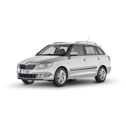 Skoda Fabia II kombi listwy boczne