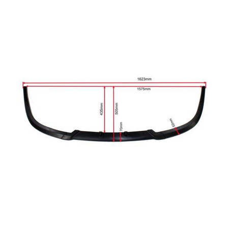 UNIWERSLANY SPOILER VW GOLF 5 LOOK GTI