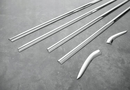 Listwy przyokienne boczne Citroen C-Elysee 2012+