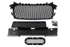 GRILL AUDI A4 B8 RS-STYLE CHROME-BLACK (12-15) PDC