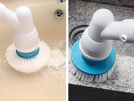 ELEKTRYCZNA SZCZOTKA OBROTOWA SPIN SCRUBBER ZESTAW 3 W 1 NIEZAWODNY WIELOFUNKCYJNY DO WIELU POWIERZCHNI DO SPRZĄTANIA CZYSZCZENIA