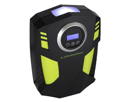 Kompresor powietrza DC 12V, 150 PSI, automatyczny z cyfrowym ciśnieniomierzem, 4 adaptery