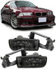 HALOGENY PRZEDNIE BMW E36 91-98 BLACK SMOKE