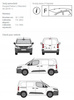 Bagażnik dachowy belki Partner Berlingo od 2018-