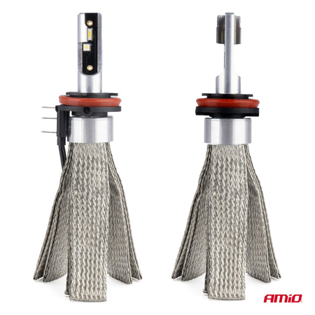 Żarówki samochodowe LED seria FLEX+ H15 6000K 12V 24V Canbus AMIO-03666
