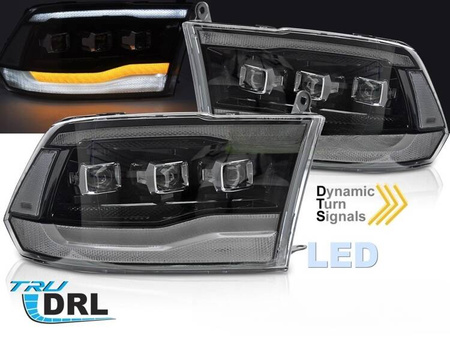 Lampy diodowe Dodge Ram 09-18 LED black