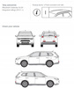 Bagażnik dachowy belki Mitsubishi Outlander III