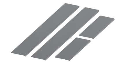 Progi STANDARD Skoda Superb l 3U Sedan 4 2001-2008 - Mat