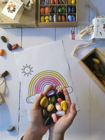 Kredki Crayon Rocks w pudełku 64 sztuki - 32 kolory