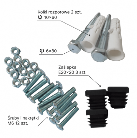 Półka Garażowa PG3D R