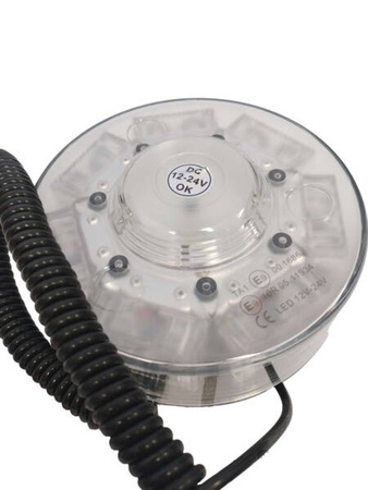 Lampa ostrzegawcza sygnalizator flara pomarańczowa LTF-18L 12/24V