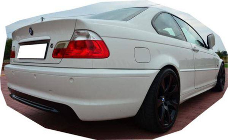 ZDERZAK TYLNY M-P BMW E46 COUPE/CABRIO 99-07 B PDC