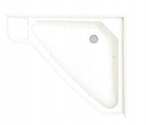 Umywalka narożna do przyczepy 415 x 350 x 60 mm