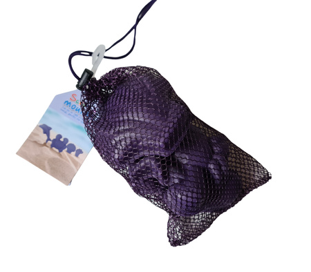 Silikonowe Foremki do piasku 4 szt. Scrunch - Purpurowy