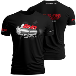 T-Shirt męski Grafit - RM Motors
