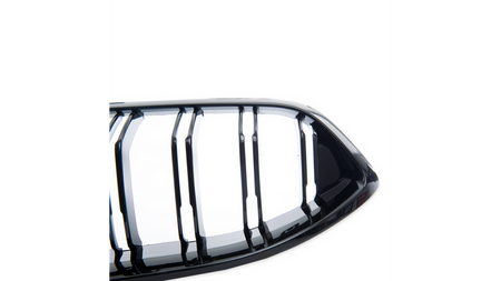 Grill sportowy podwójne żeberka Gloss Black BMW 8 G15 F92 G14 G16 Gran 2018-2021