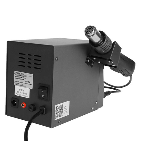 Stacja lutownicza SUGON 212 Hot Air + Lutownica kolbowa T12