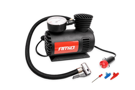 Kompresor samochodowy mini pompka 12V ACOMP-14 AMIO-02189