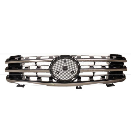 GRILL MERCEDES M-CLASS W164 05-08 BLACK CHROME