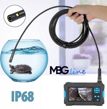 Kamera inspekcyjna endoskop 10M 9LED 2xFULL HD