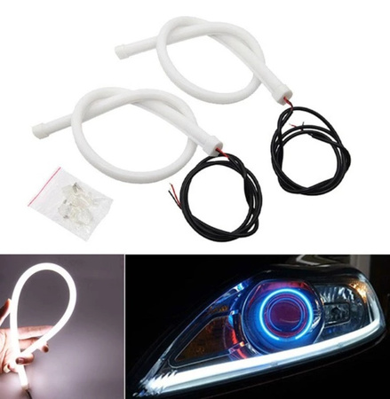 Światła do jazdy dziennej plus kierunkowskaz DRL LED 60cm /2szt/