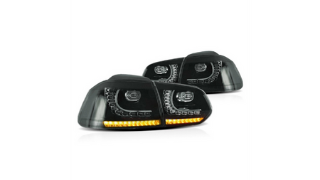 Zestaw Lamp Tylnych Dynamic LED Smoke VW GOLF VI 2008-2012
