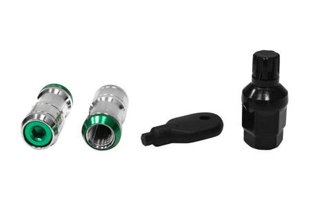 Nakrętki JDM Performance M12x1.25 Green Zabezpieczające