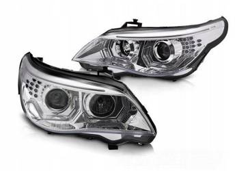 Lampy reflektory led chrome do Bmw E60 E61 03-07